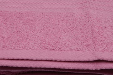 Hobby Badehåndkle 70x140 cm - Rosa - Tekstiler - Tekstiler baderom - Håndklær og badehåndkle
