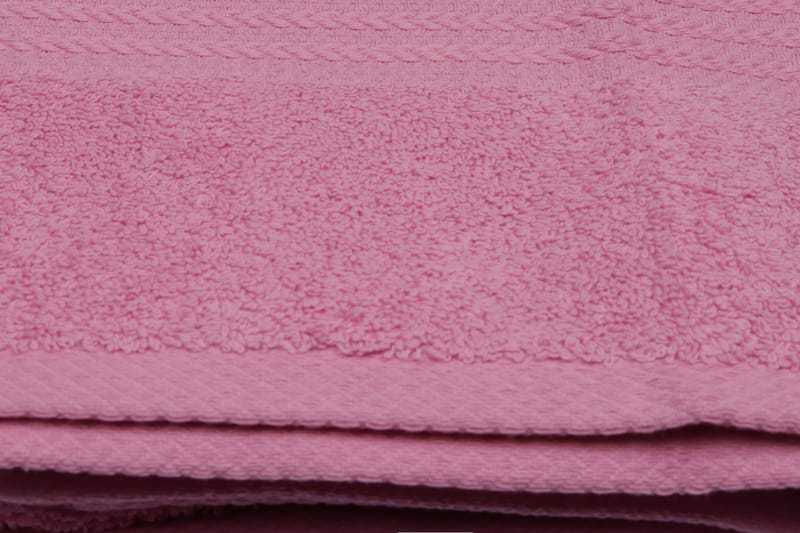 Hobby Badehåndkle 70x140 cm - Rosa - Tekstiler - Tekstiler baderom - Håndklær og badehåndkle