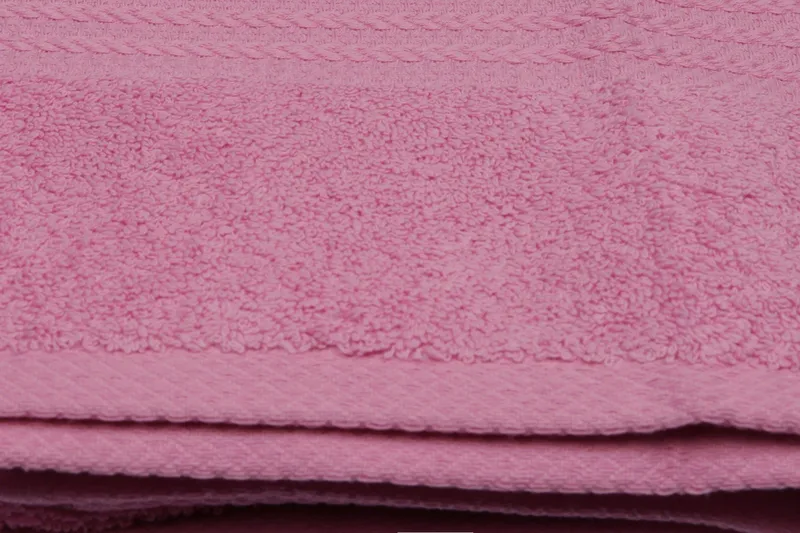 Hobby Badehåndkle 70x140 cm - Rosa - Tekstiler - Tekstiler baderom - Håndklær og badehåndkle