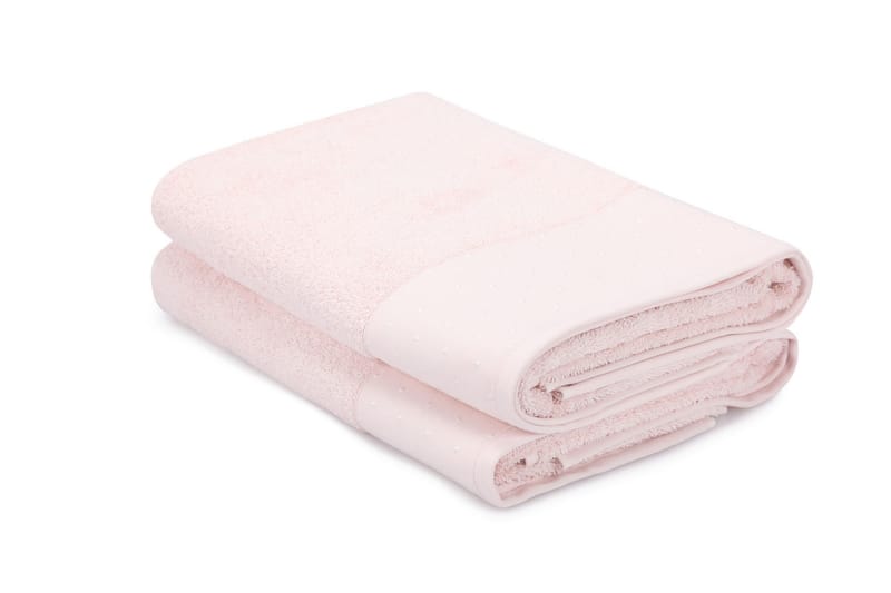 Landercost Badehåndkle 2-pk - Hvit - Håndklær og badehåndkle - Strandhåndkle & strandbadelaken