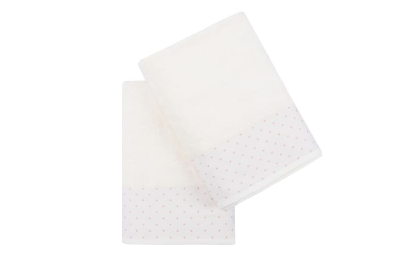 Landercost Badehåndkle 2-pk - Beige/Krem - Tekstiler - Tekstiler baderom - Håndklær og badehåndkle