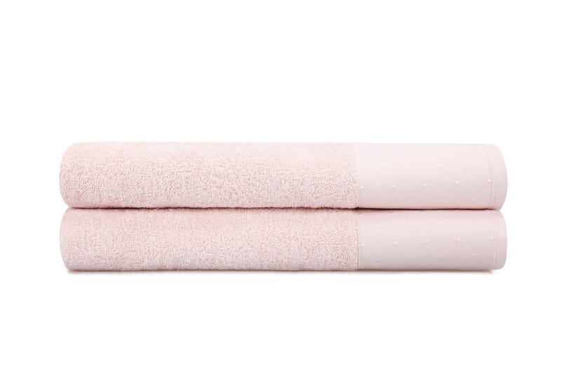 Landercost Badehåndkle 2-pk - Hvit - Tekstiler - Tekstiler baderom - Håndklær og badehåndkle