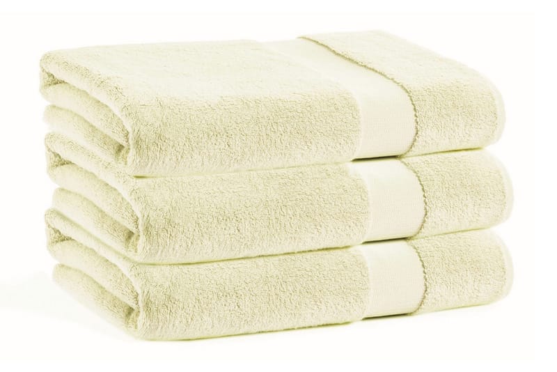 Morghyn Badehåndkle - Krem - Tekstiler - Tekstiler baderom - Håndklær og badehåndkle