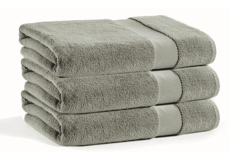 Morghyn Badehåndkle - Varmgrå - Håndklær og badehåndkle - Strandhåndkle & strandbadelaken