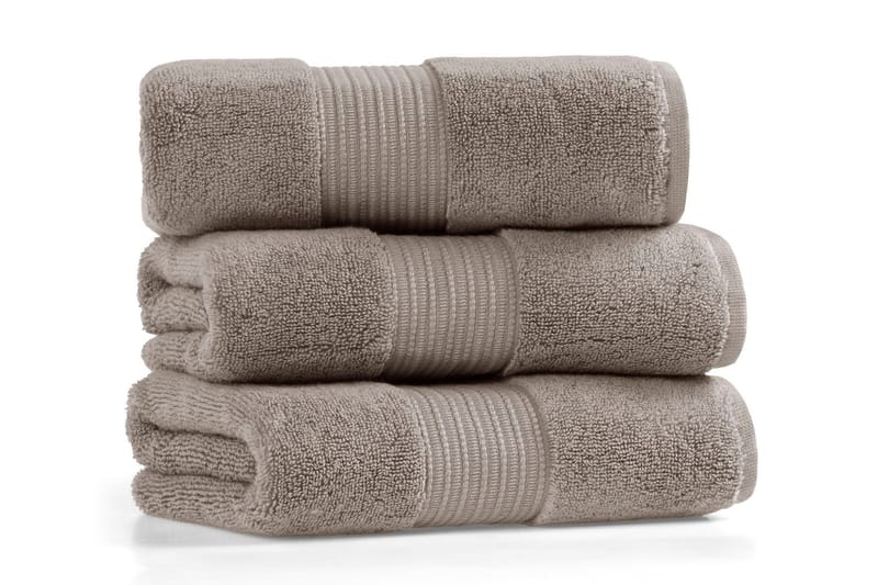 Morghyn Badehåndkle - Varmgrå - Tekstiler - Tekstiler baderom - Håndklær og badehåndkle