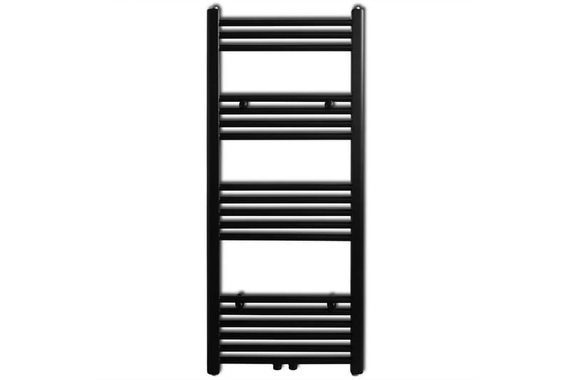 Radiator håndklestativ 500 x 1160 mm svart - Tekstiler - Tekstiler baderom - Håndklær og badehåndkle