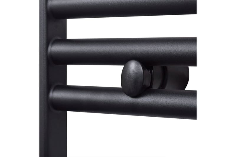 Radiator håndklestativ 500 x 1160 mm svart - Tekstiler - Tekstiler baderom - Håndklær og badehåndkle