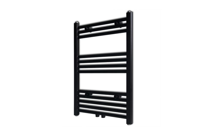 Radiator håndklestativ 500 x 764 mm svart - Tekstiler - Tekstiler baderom - Håndklær og badehåndkle