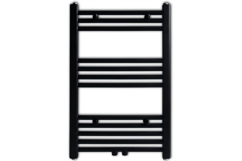 Radiator håndklestativ 500 x 764 mm svart - Tekstiler - Tekstiler baderom - Håndklær og badehåndkle