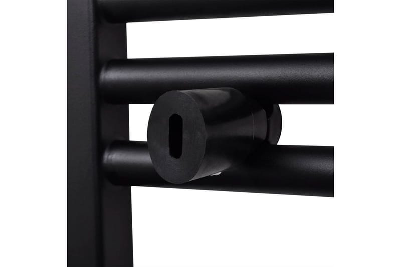 Radiator håndklestativ 500 x 764 mm svart - Tekstiler - Tekstiler baderom - Håndklær og badehåndkle