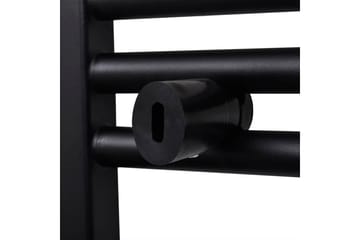 Radiator håndklestativ 500 x 764 mm svart - Tekstiler - Tekstiler baderom - Håndklær og badehåndkle