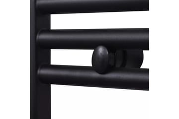 Radiator håndklestativ 500 x 764 mm svart - Tekstiler - Tekstiler baderom - Håndklær og badehåndkle