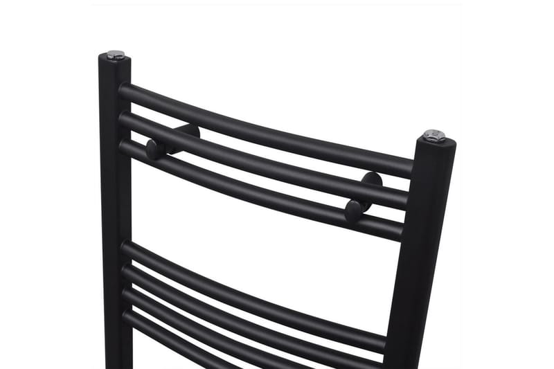 Radiator håndklestativ 500 x 764 mm svart - Tekstiler - Tekstiler baderom - Håndklær og badehåndkle