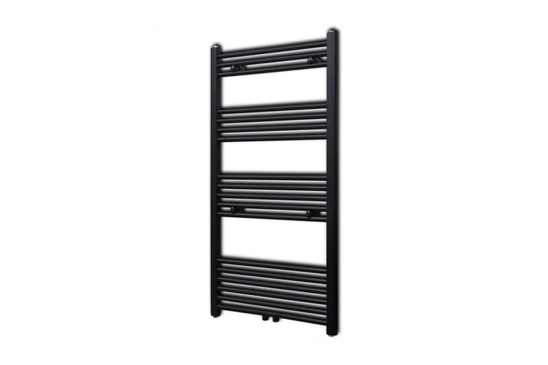 Radiator håndklestativ 600 x 1160 mm svart - Tekstiler - Tekstiler baderom - Håndklær og badehåndkle