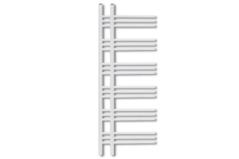 Radiator håndklestativ 600 x 1200 mm e-formet - Tekstiler - Tekstiler baderom - Håndklær og badehåndkle