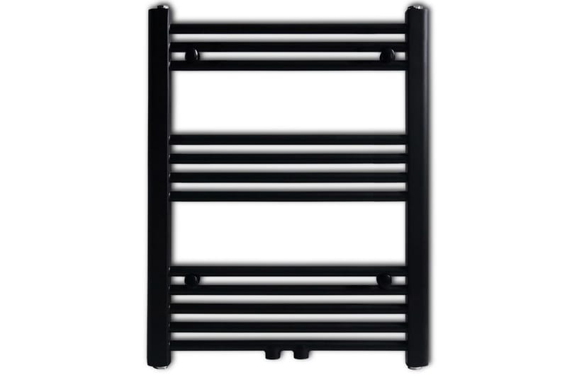 Radiator håndklestativ 600 x 764 mm svart - Tekstiler - Tekstiler baderom - Håndklær og badehåndkle