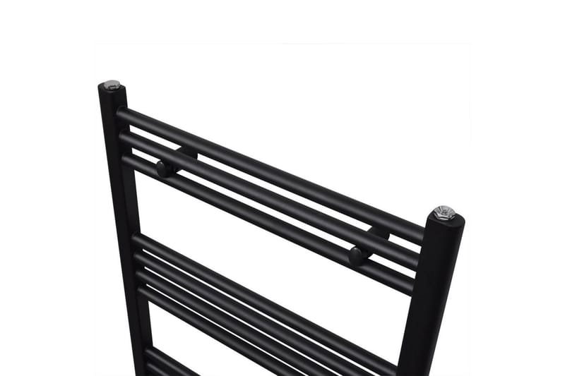 Radiator håndklestativ 600 x 764 mm svart - Tekstiler - Tekstiler baderom - Håndklær og badehåndkle