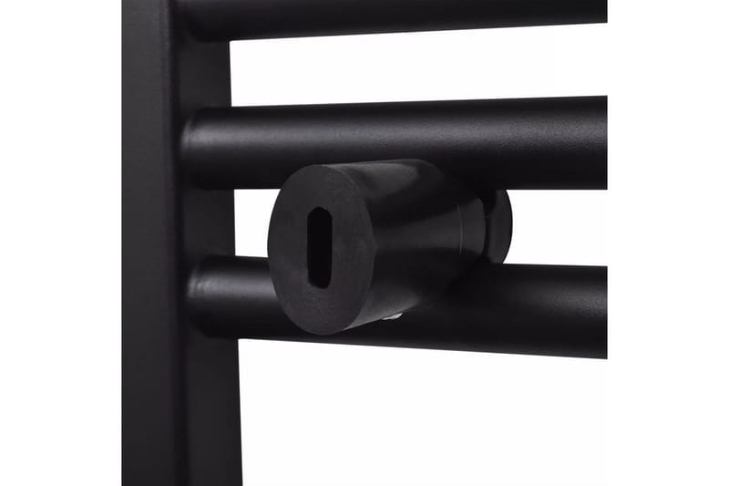 Radiator håndklestativ 600 x 764 mm svart - Tekstiler - Tekstiler baderom - Håndklær og badehåndkle