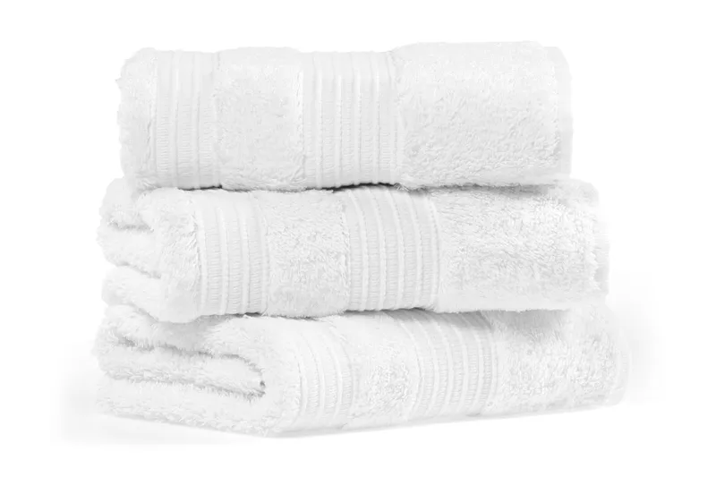 Morghyn Badehåndkle - Hvit - Tekstiler - Tekstiler baderom - Håndklær