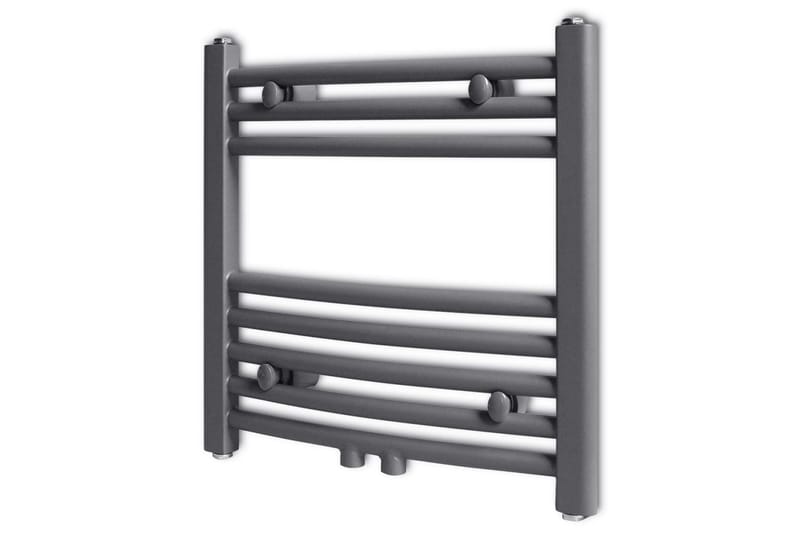 Radiator håndklestativ 480 x 480 mm grå - Tekstiler - Tekstiler baderom - Håndklær