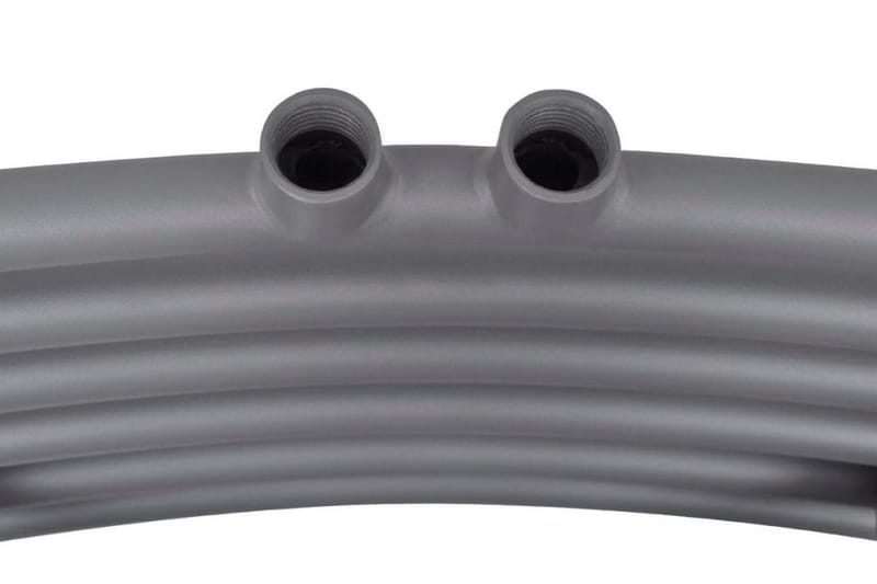 Radiator håndklestativ 500 x 1160 mm grå - Tekstiler - Tekstiler baderom - Håndklær