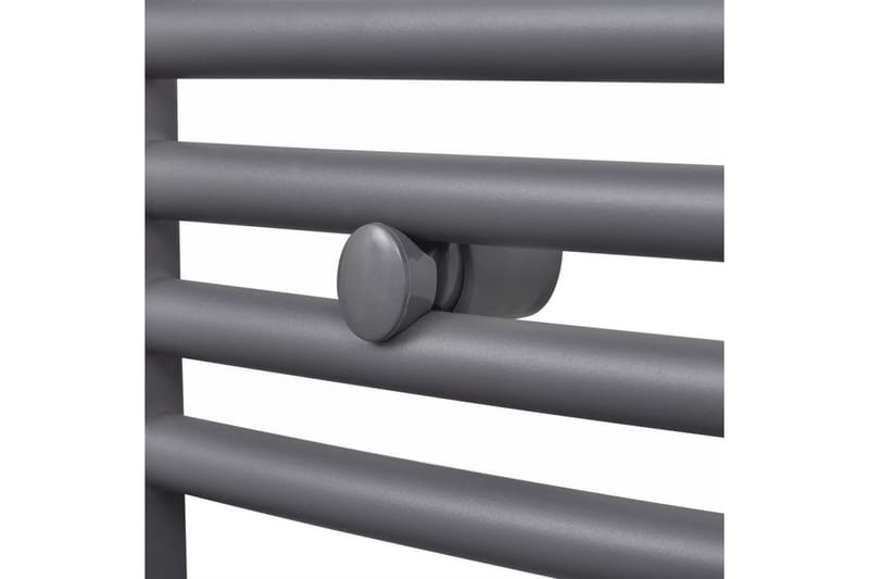 Radiator håndklestativ 500 x 1160 mm grå - Tekstiler - Tekstiler baderom - Håndklær