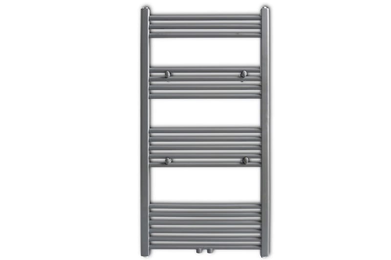Radiator håndklestativ 600 x 1160 mm grå - Tekstiler - Tekstiler baderom - Håndklær