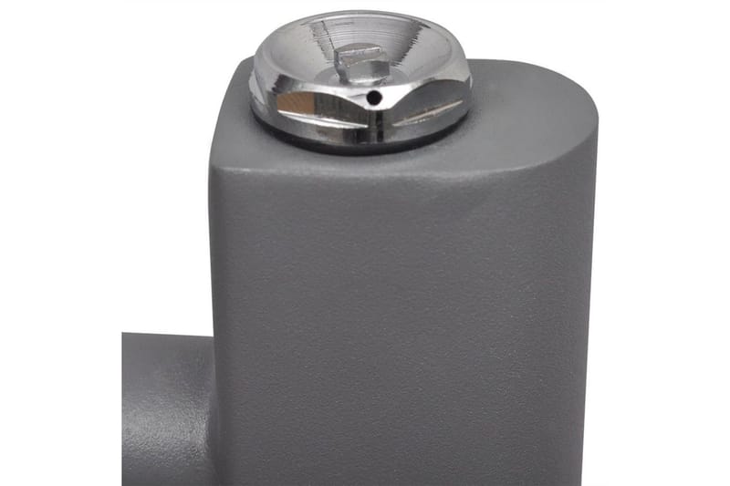 Radiator håndklestativ 600 x 1160 mm grå - Tekstiler - Tekstiler baderom - Håndklær
