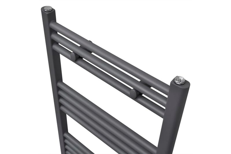 Radiator håndklestativ 600 x 1160 mm grå - Tekstiler - Tekstiler baderom - Håndklær