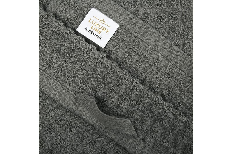 Håndkle Atai sett på 4 Grå - Grå - Tekstiler - Tekstiler baderom - Håndklær