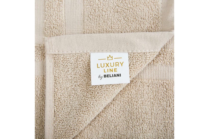 Håndkle Atai sett på 9 Beige - Beige - Tekstiler - Tekstiler baderom - Håndklær