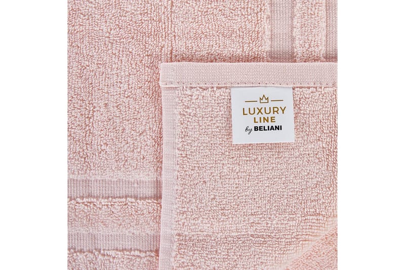 Håndkle Atiu sett på 9 Rosa - Rosa - Tekstiler - Tekstiler baderom - Håndklær