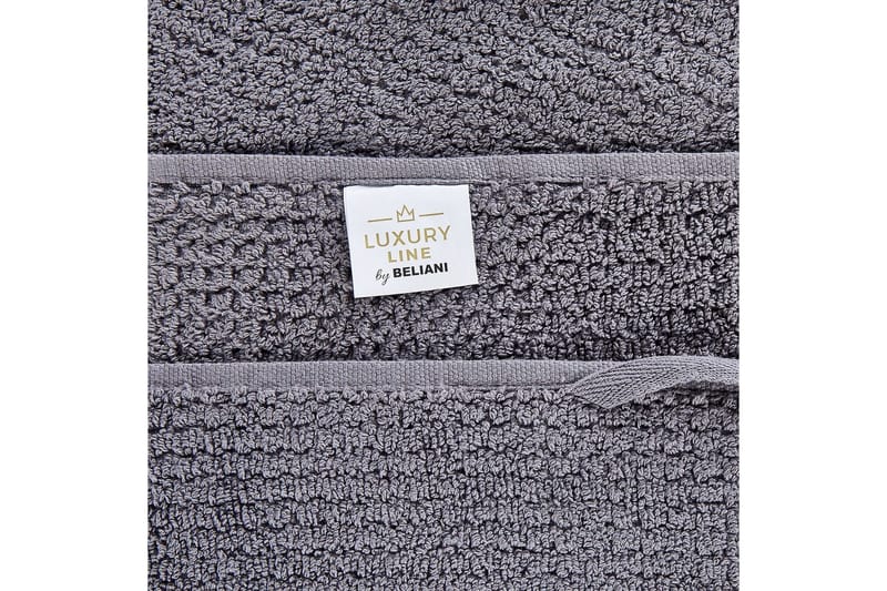 Håndkle Atiu sett på 9 Grå - Grå - Tekstiler - Tekstiler baderom - Håndklær