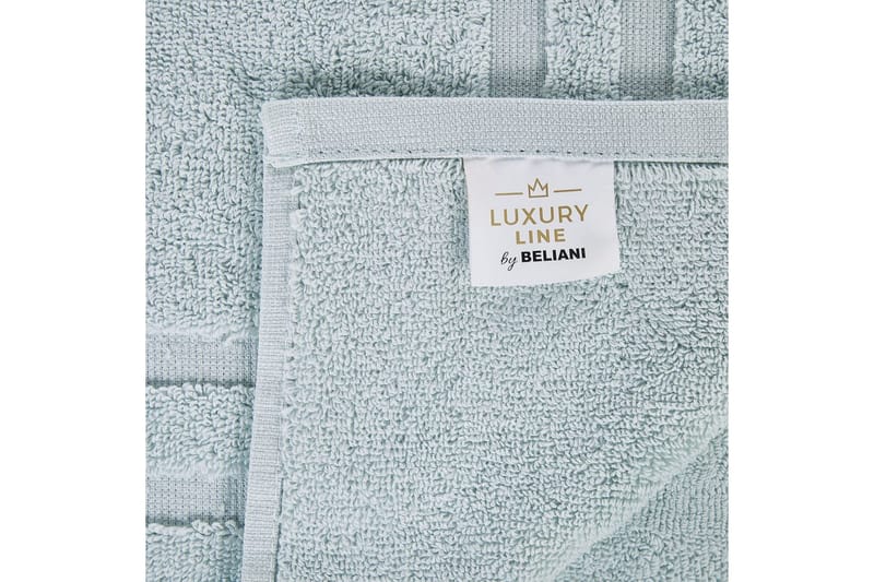 Håndkle Atiu sett på 9 Grønn - Grønn - Tekstiler - Tekstiler baderom - Håndklær