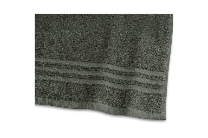 Håndkle Basic Frotté - Mørk grønn - Tekstiler - Tekstiler baderom - Håndklær