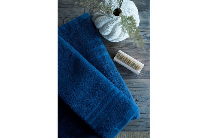 Håndkle Basic Frotté - Marineblå - Tekstiler - Tekstiler baderom - Håndklær