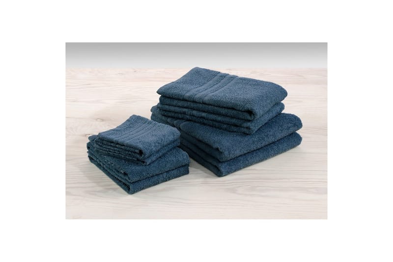 Håndkle Basic Frotté - Marineblå - Tekstiler - Tekstiler baderom - Håndklær