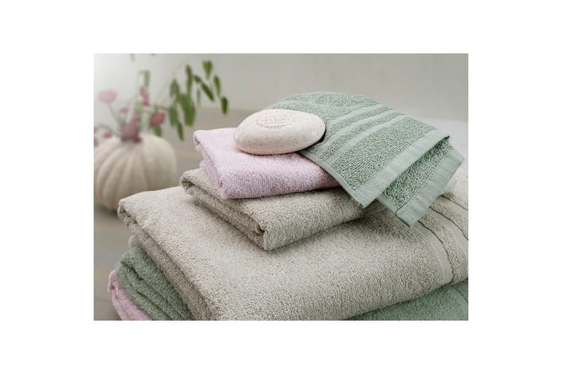 Håndkle Basic Frotté - Rosa - Tekstiler - Tekstiler baderom - Håndklær