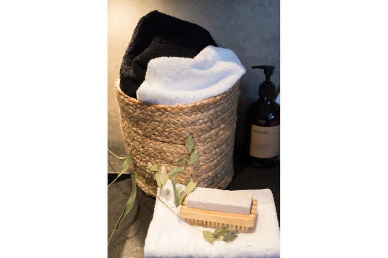 Håndkle Basic Frotté - Svart - Tekstiler - Tekstiler baderom - Håndklær