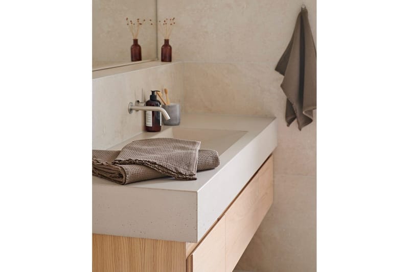 Håndkle Haze 50 x 70 cm - Brun - Tekstiler - Tekstiler baderom - Håndklær