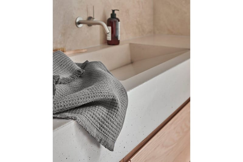 Håndkle Haze 50 x 70 cm - Grå - Tekstiler - Tekstiler baderom - Håndklær