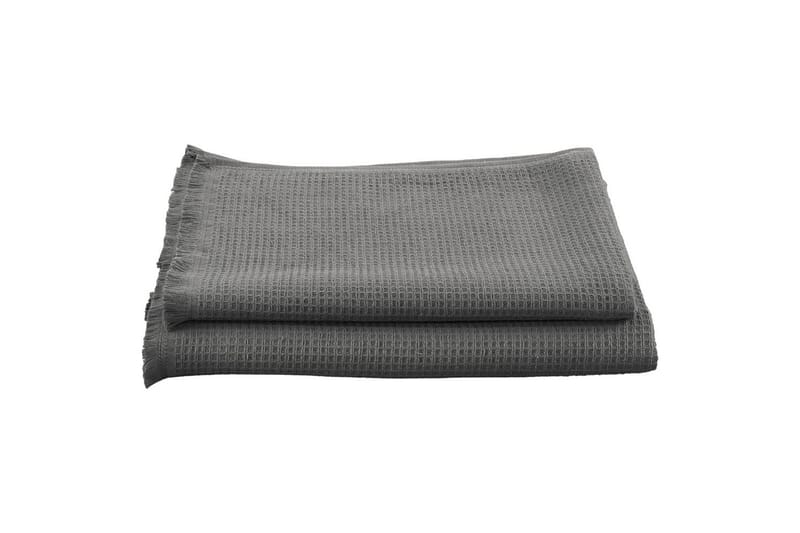 Håndkle Haze 50 x 70 cm - Grå - Tekstiler - Tekstiler baderom - Håndklær