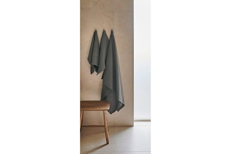 Håndkle Haze 50 x 70 cm - Grå - Tekstiler - Tekstiler baderom - Håndklær