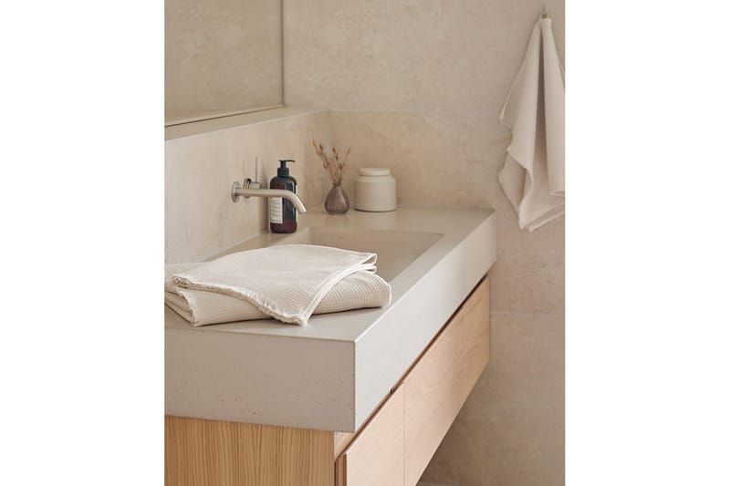 Håndkle Haze 50 x 70 cm - Sand - Tekstiler - Tekstiler baderom - Håndklær