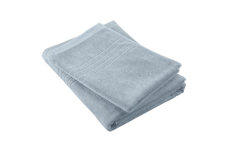 Håndkle Helle 50 x 70 cm - Blå - Tekstiler - Tekstiler baderom - Håndklær