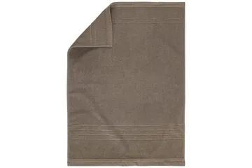 Håndkle Helle 50 x 70 cm - Brun - Tekstiler - Tekstiler baderom - Håndklær