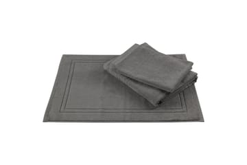 Håndkle Helle 50 x 70 cm - Grå - Tekstiler - Tekstiler baderom - Håndklær