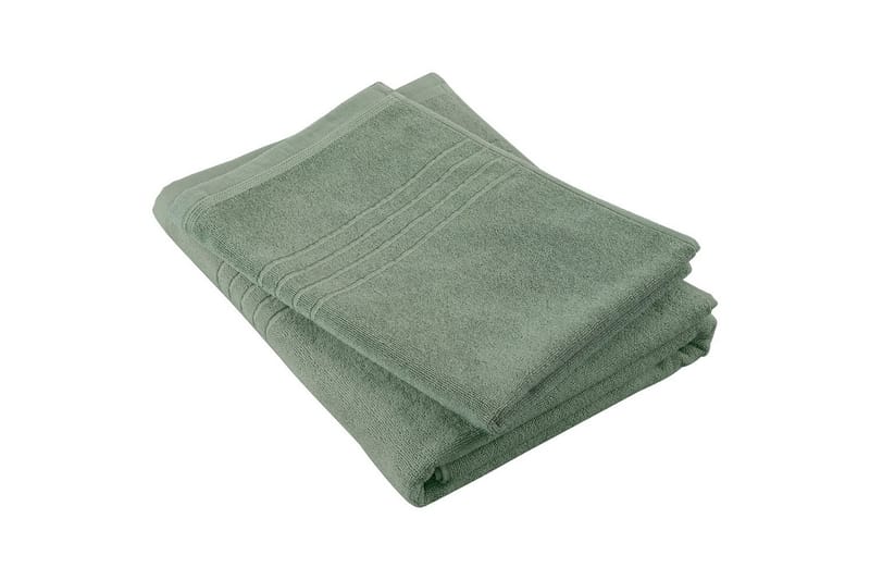 Håndkle Helle 50 x 70 cm - Grønn - Tekstiler - Tekstiler baderom - Håndklær