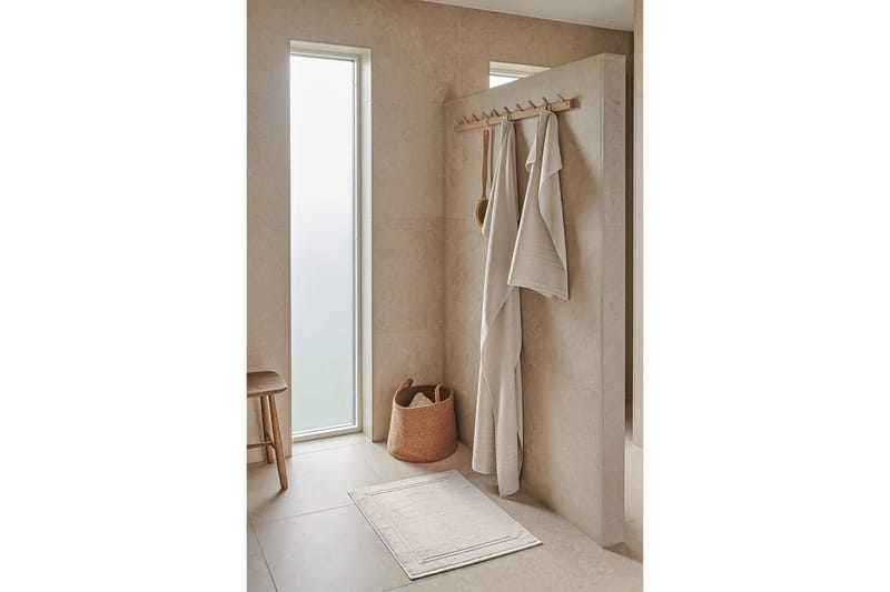 Håndkle Helle 50 x 70 cm - Sand - Tekstiler - Tekstiler baderom - Håndklær