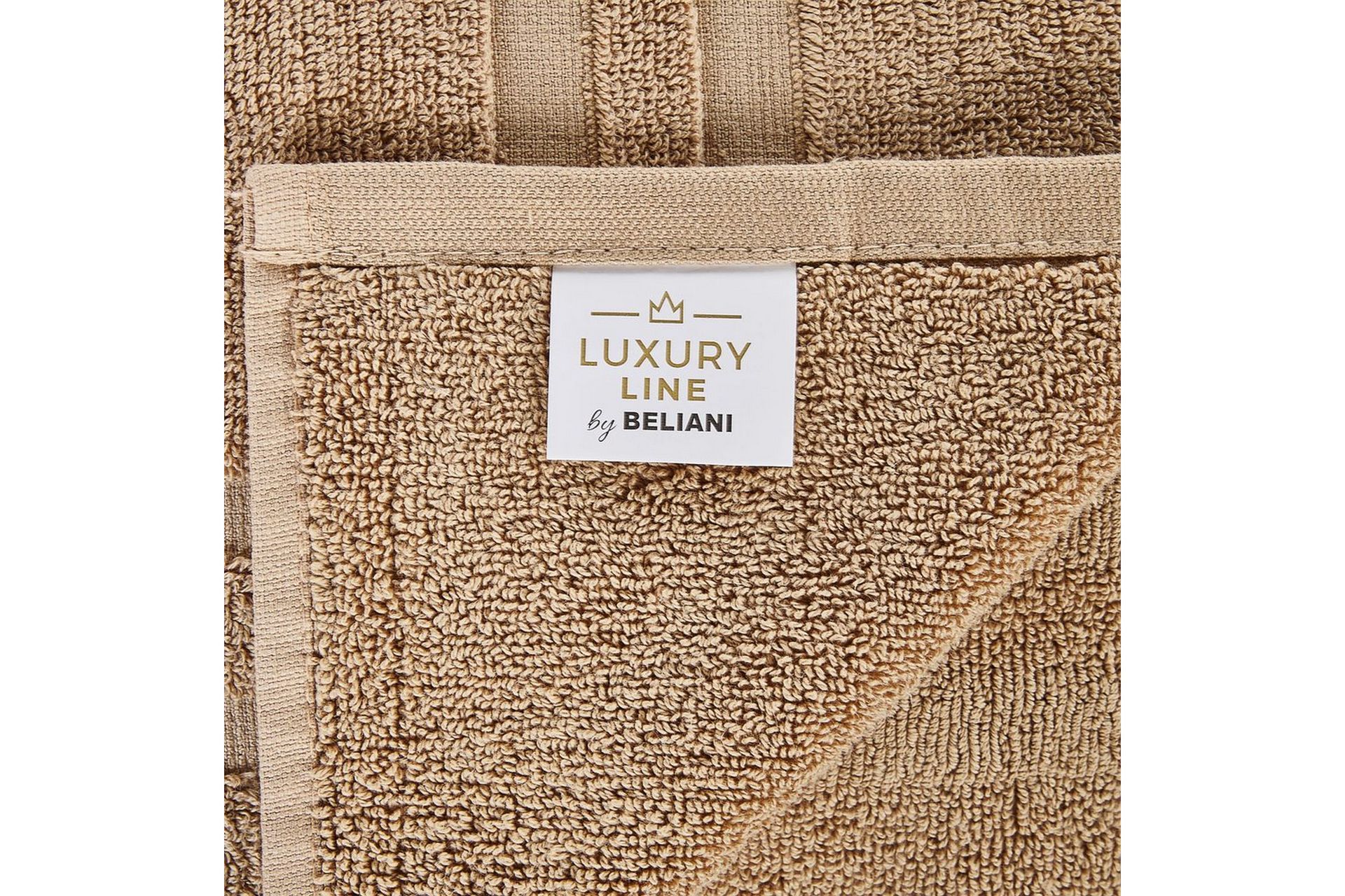 Håndkle Mitiaro sett á 9 Beige - Beige - Tekstiler - Tekstiler baderom - Håndklær
